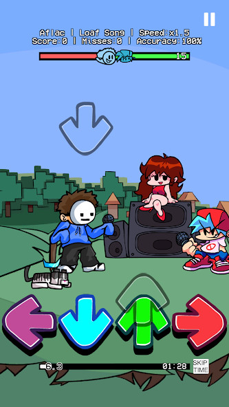 Funkin Edition in FNF PE.Mod<span>(mod)</span> screenshot image 2_Popularmodapk.com