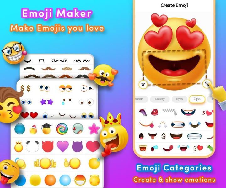 Emoji Maker - Sticker Emoji screenshot image 4_Popularmodapk.com