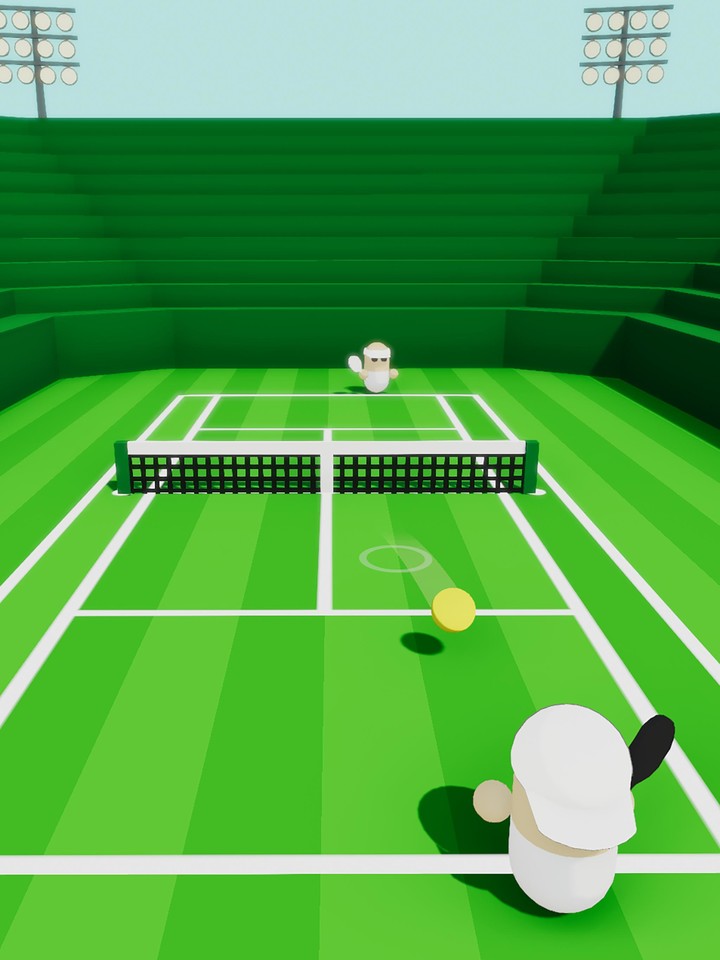 Little Tennis screenshot image 2_Popularmodapk.com