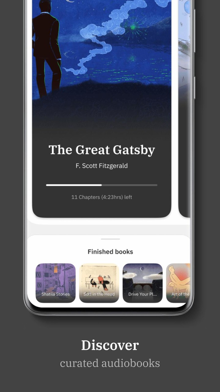 Audrey: Guided audiobooks screenshot image 1_Popularmodapk.com