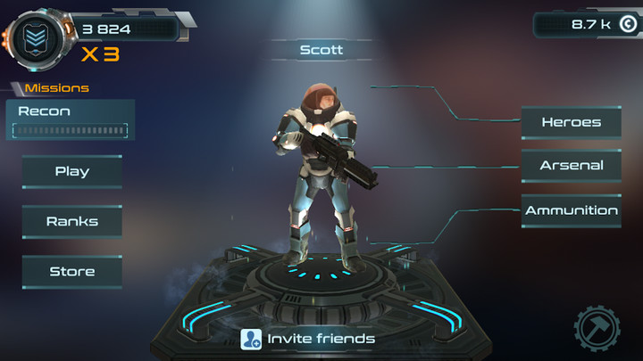 Mars Rush<span>(Unlimited money)</span> screenshot image 2_Popularmodapk.com