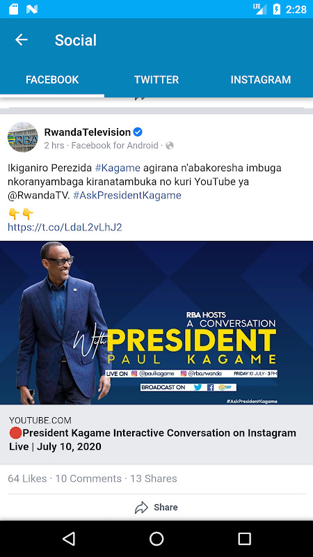 RWANDA TV - CHROMECAST screenshot image 6_Popularmodapk.com