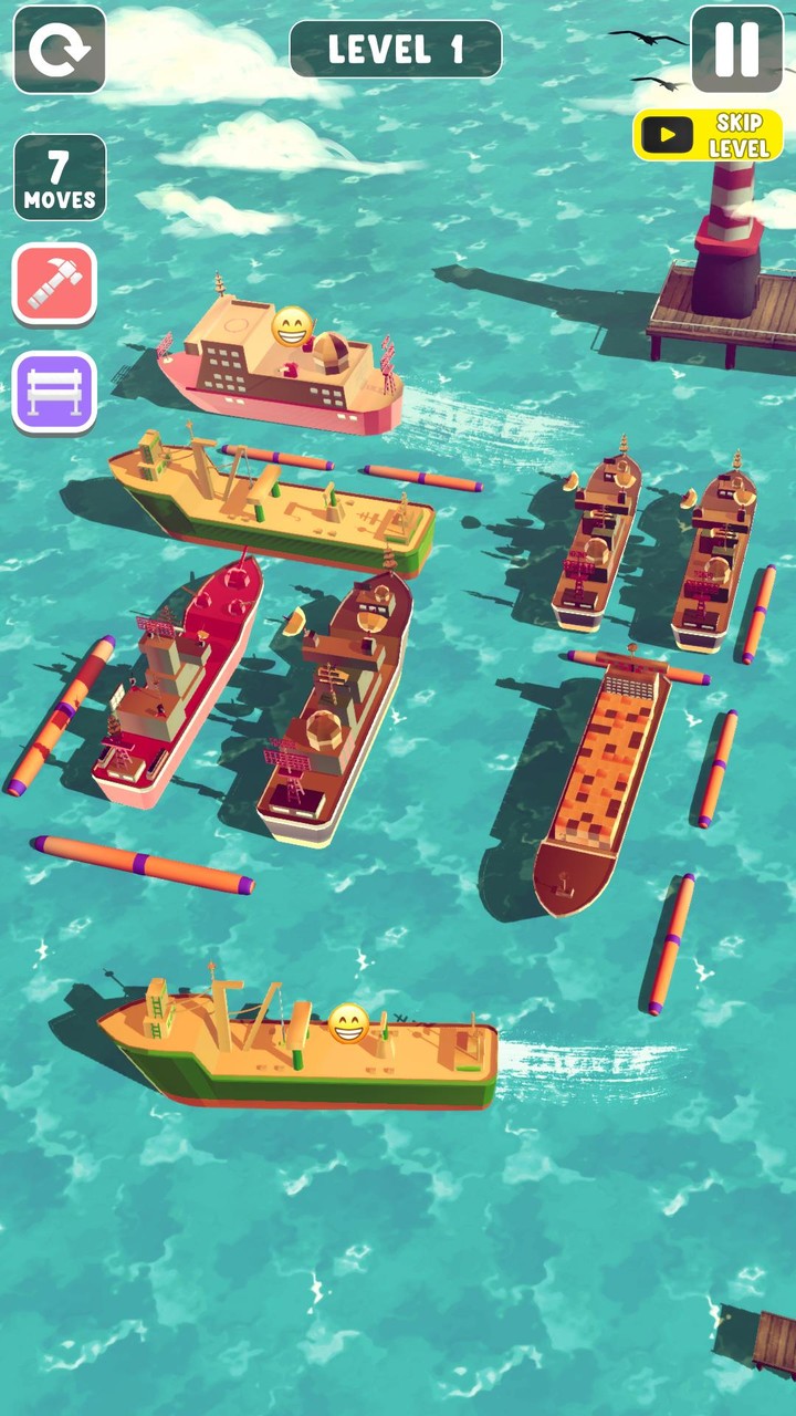 Parking Jam: Boat Parking Game screenshot image 2_Popularmodapk.com