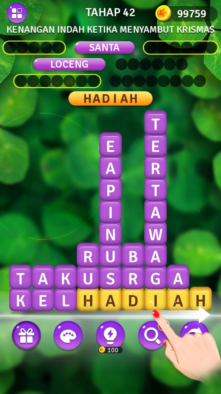 Perkataan Berkecai: Permainan screenshot image 3_Popularmodapk.com