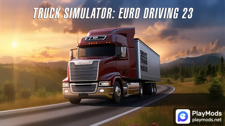 Truck Simulator: Euro Sim 23<span>(Unlimited Money)</span> screenshot image 1_Popularmodapk.com