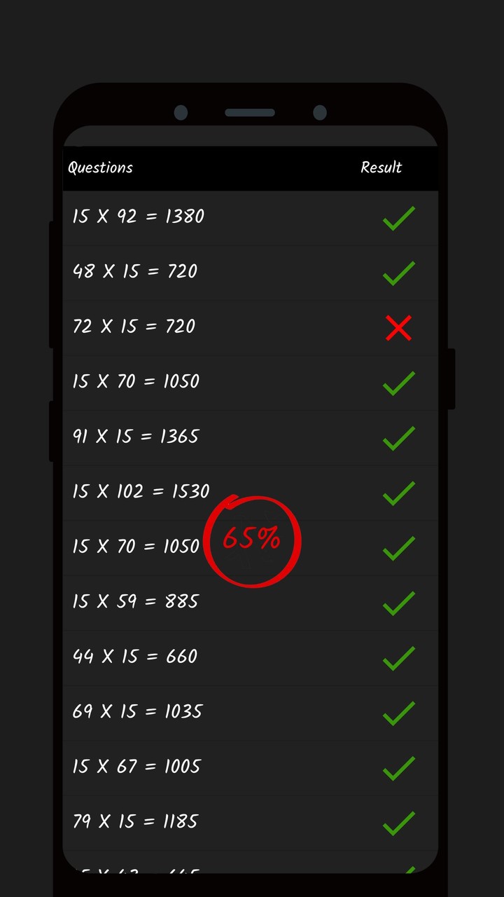 Multiplication Math Game 15X screenshot image 5_Popularmodapk.com