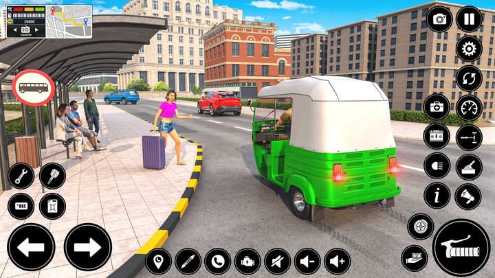 Auto Tuk Tuk Rickshaw Game screenshot image 1_Popularmodapk.com