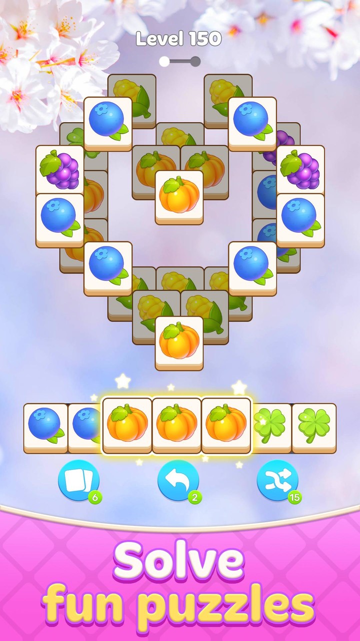 Nature Match - Match 3 Tiles screenshot image 3_Popularmodapk.com