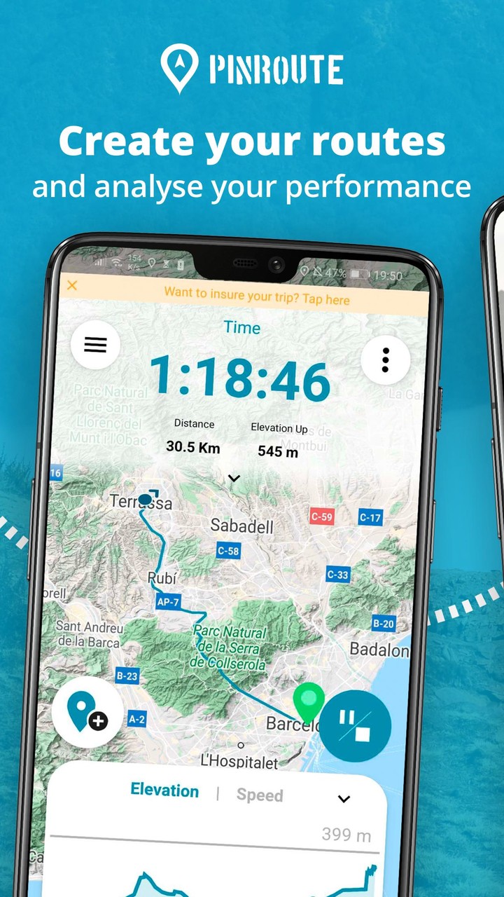 PinRoute - Trail Tracker screenshot image 1_Popularmodapk.com