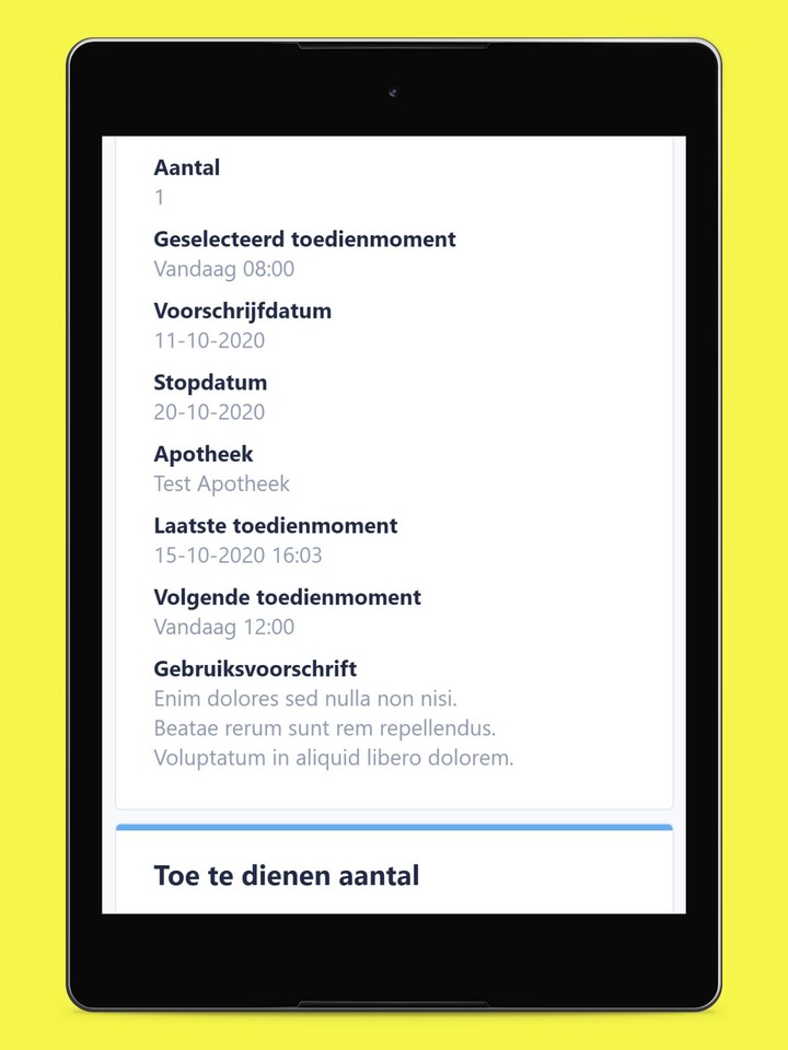 Medicatie Controle App screenshot image 9_Popularmodapk.com