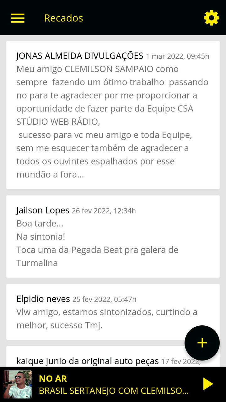 C.S.A STÚDIO WEB RÁDIO screenshot image 4_Popularmodapk.com