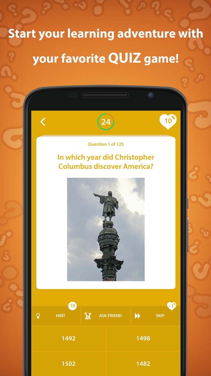 History Trivia Quiz screenshot image 3_Popularmodapk.com