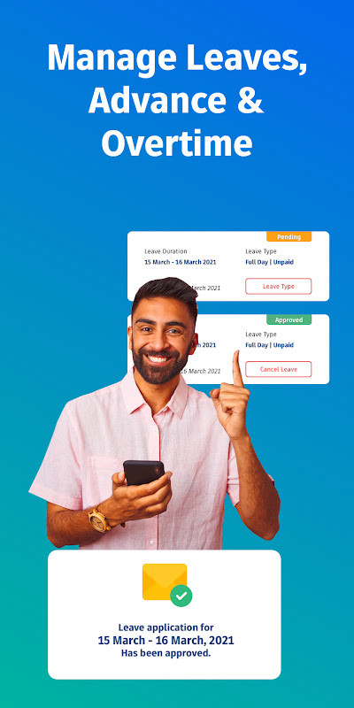 Attendance App, Payroll & HRMS screenshot image 3_Popularmodapk.com