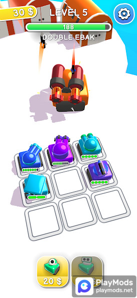 Tanks Merge<span>(No Ads)</span> screenshot image 3_Popularmodapk.com