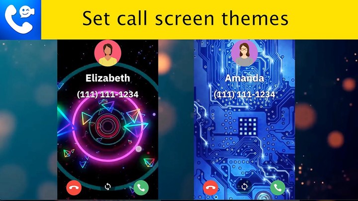 Call Screen Theme, Color Phone screenshot image 4_Popularmodapk.com