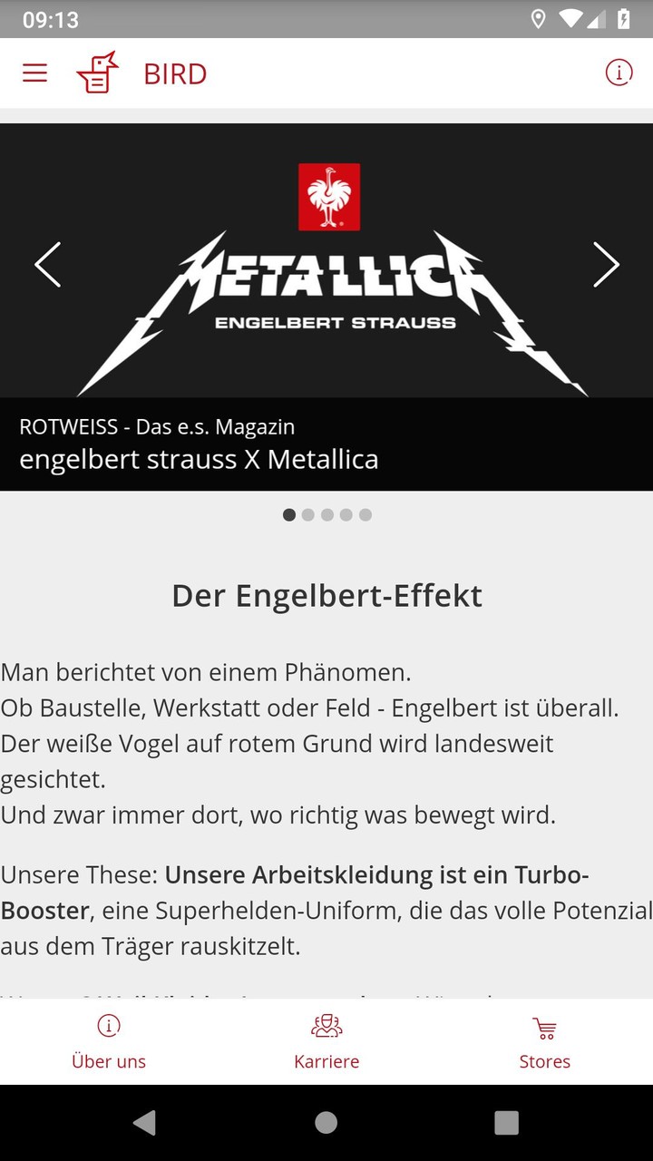 BIRD - Die e.s. Info-App screenshot image 1_Popularmodapk.com