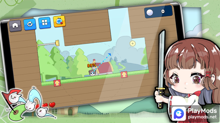 Crazy Golf Cat<span>(Unlimited Money)</span> screenshot image 2_Popularmodapk.com