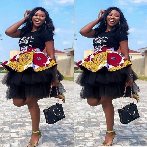 Ankara Short Skirt and Blouse screenshot image 3_Popularmodapk.com