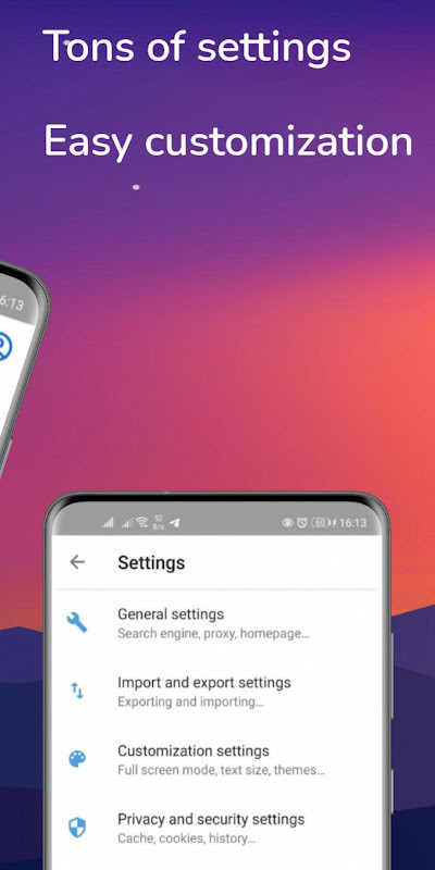 xBrowser - Fast Proxy Browser screenshot image 8_Popularmodapk.com