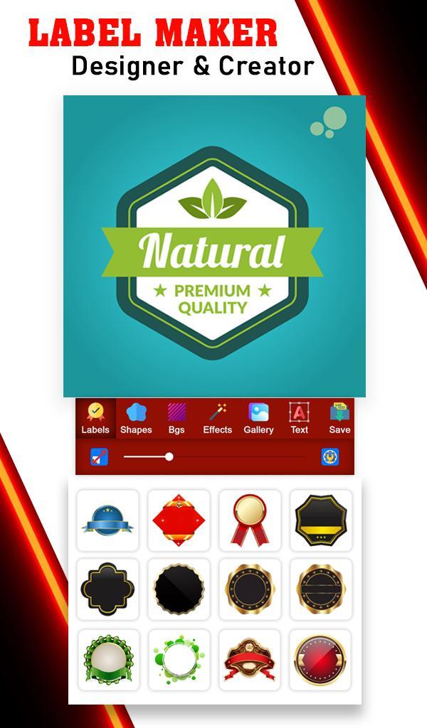 Label Maker, Designer, Creator screenshot image 9_Popularmodapk.com