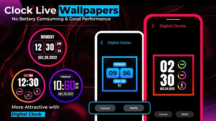 Neon Watch-Always on Display screenshot image 7_Popularmodapk.com