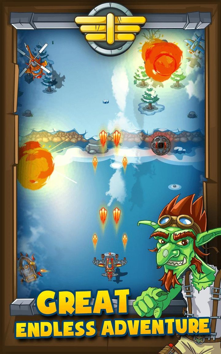 Pan Air Fighter Plane Survival screenshot image 2_Popularmodapk.com