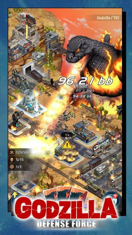 Godzilla Defense Force<span>(Unlimited Money)</span> screenshot image 1_Popularmodapk.com