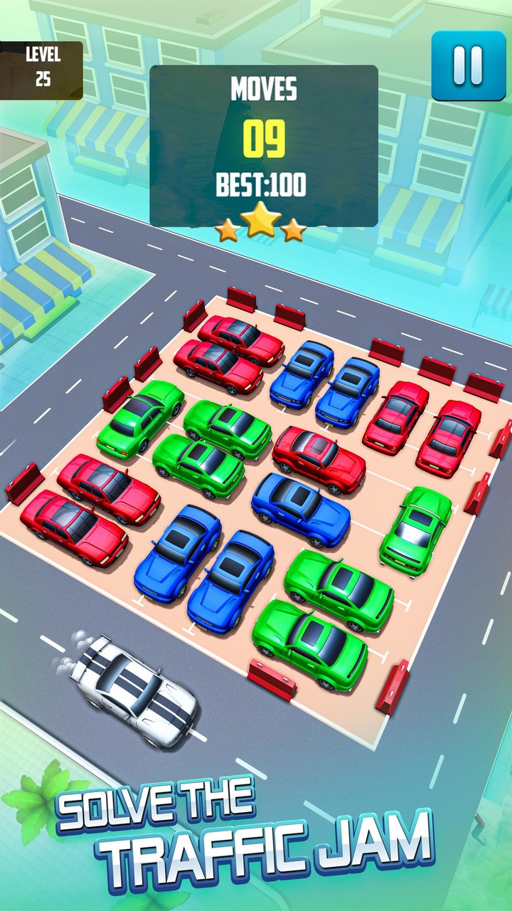 Classic Car Parking Jam games screenshot image 3_Popularmodapk.com