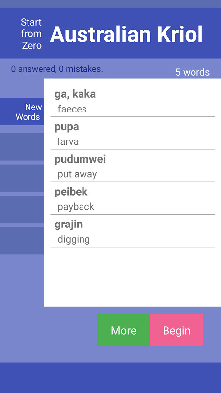 StartFromZero_AustralianKriol screenshot image 1_Popularmodapk.com