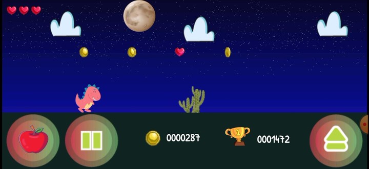 Dino Run screenshot image 3_Popularmodapk.com