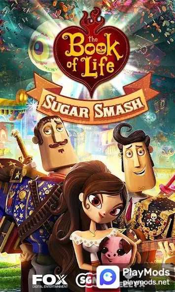 Sugar Smash: Book of Life<span>(Unlimited coins)</span> screenshot image 5_Popularmodapk.com