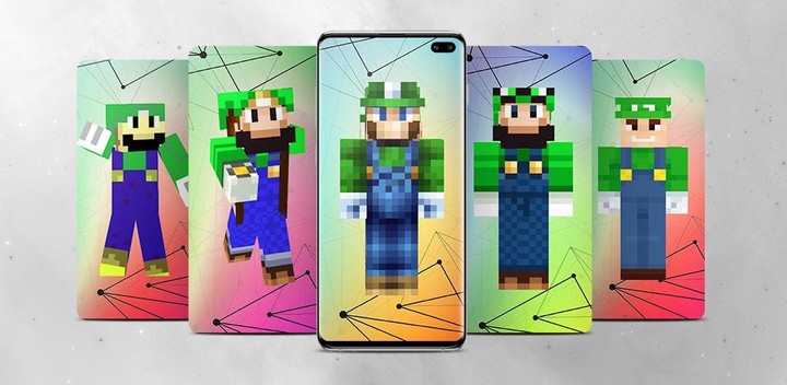 Luigi Skin for Minecraft screenshot image 15_Popularmodapk.com