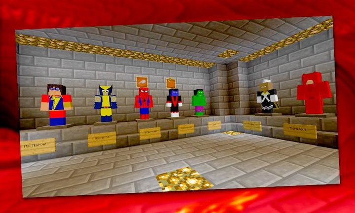 Superheroes Mod for Minecraft screenshot image 6_Popularmodapk.com
