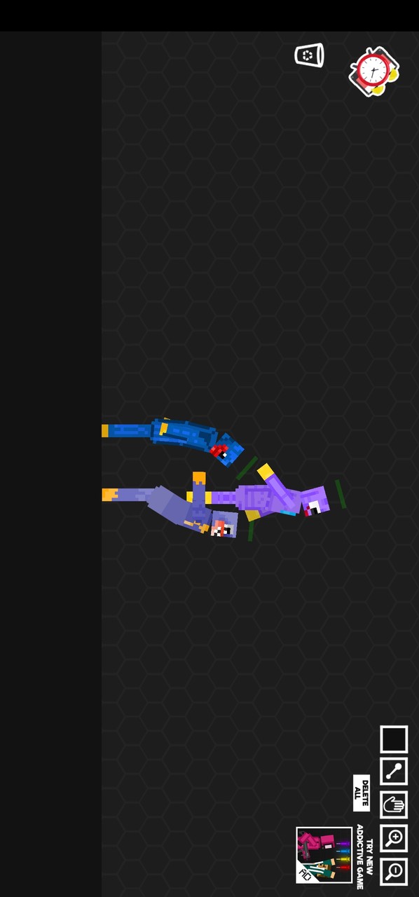 Blue Hair Monster Playground screenshot image 9_Popularmodapk.com