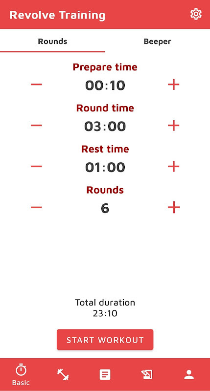 Revolve Training Round Counter screenshot image 2_Popularmodapk.com