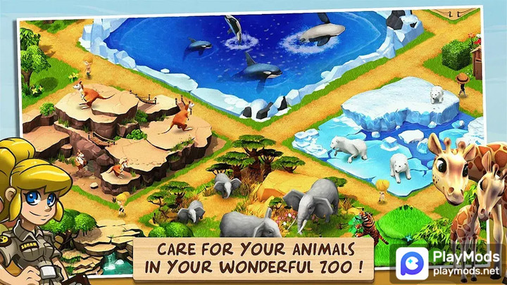 Wonder Zoo: Animal rescue game<span>(Unlimited Money)</span> screenshot image 1_Popularmodapk.com