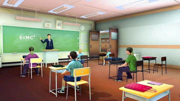 High School Education Game screenshot image 1_Popularmodapk.com