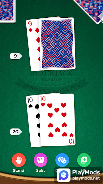 Blackjack<span>(No Ads)</span> screenshot image 4_Popularmodapk.com