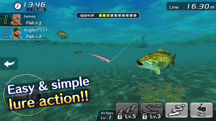 Bass Fishing 3D II screenshot image 5_Popularmodapk.com