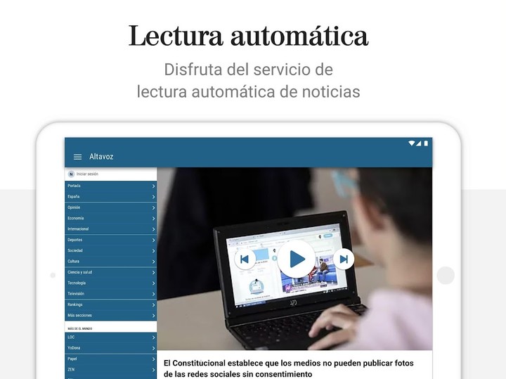 El Mundo - Diario líder online screenshot image 12_Popularmodapk.com