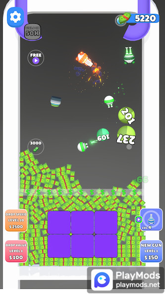 Guns and Bounce<span>(Unlimited Money)</span> screenshot image 4_Popularmodapk.com