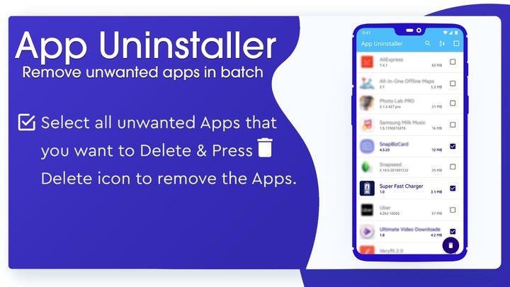 App Uninstaller screenshot image 2_Popularmodapk.com