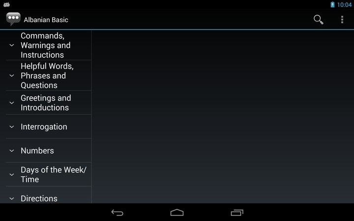 Albanian Basic Phrases screenshot image 3_Popularmodapk.com