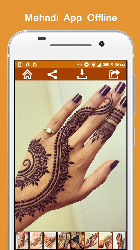 Mehndi App Offline screenshot image 2_Popularmodapk.com