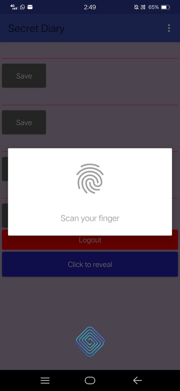 Blue Diary screenshot image 4_Popularmodapk.com