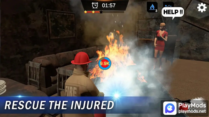 I'm Fireman: Rescue Simulator<span>(No ads)</span> screenshot image 3_Popularmodapk.com