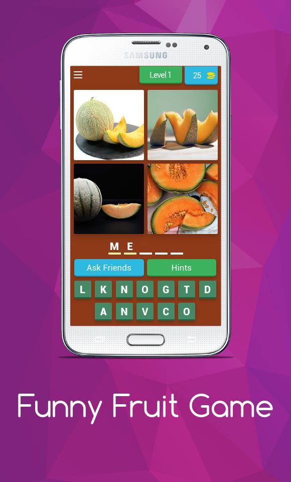 Guess Funny Fruit Game screenshot image 1_Popularmodapk.com