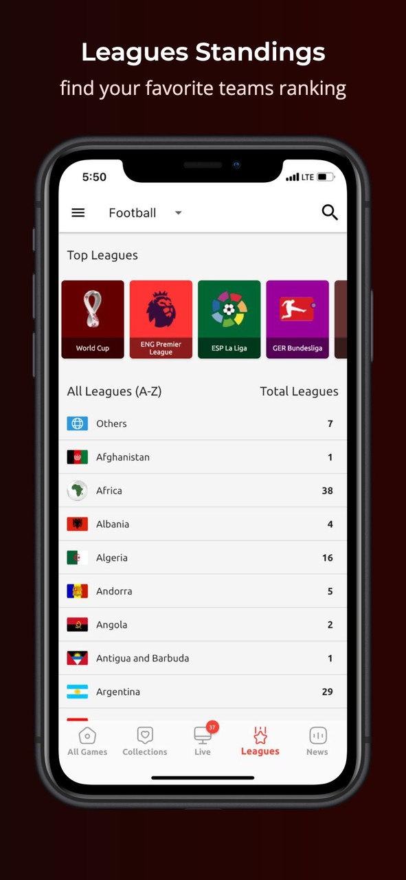 Fox Scores - Live Score screenshot image 5_Popularmodapk.com