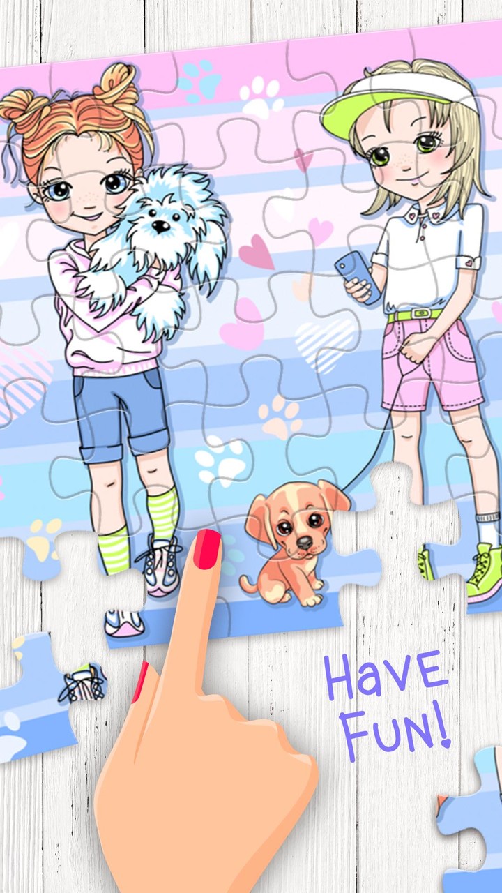 Jigsaw puzzles for girls screenshot image 1_Popularmodapk.com
