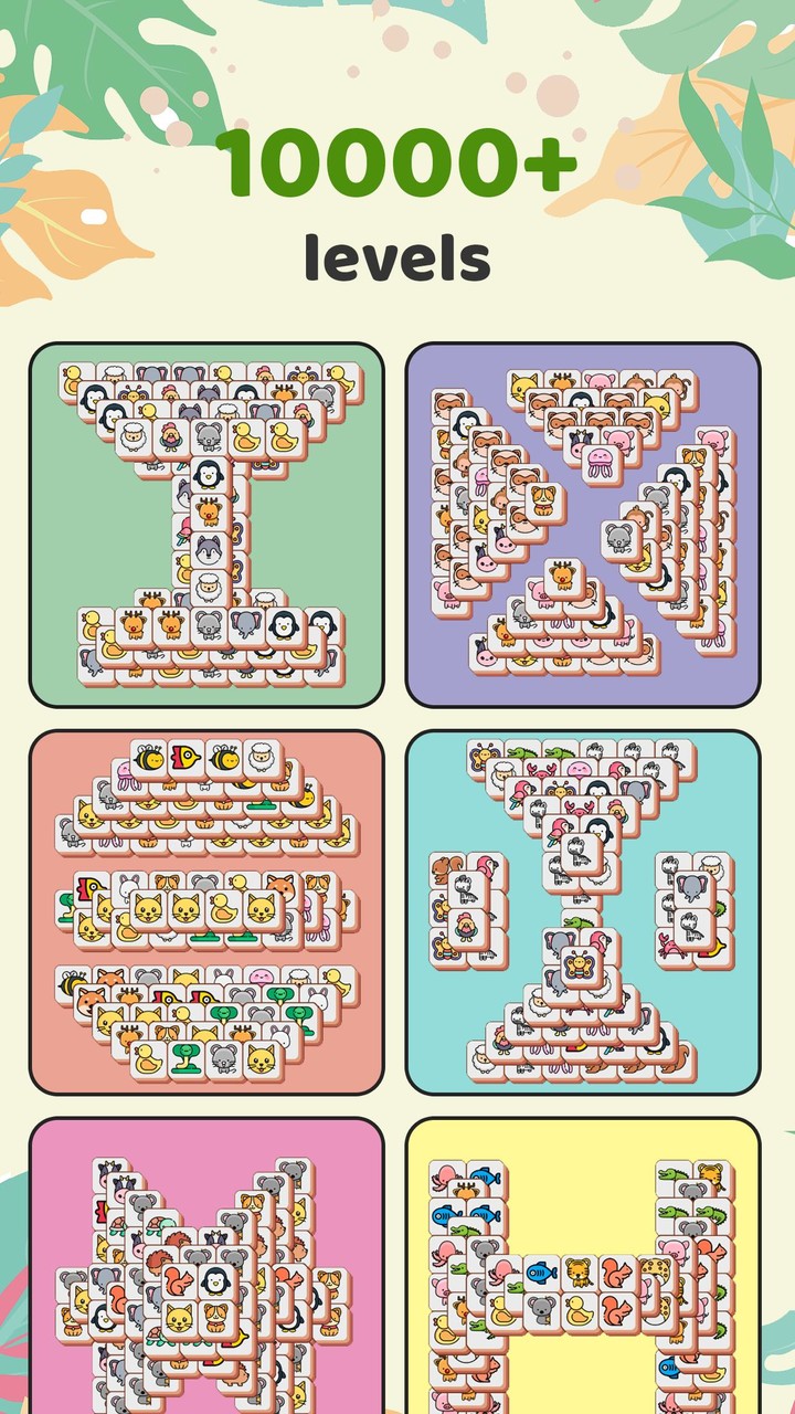 3 Tiles - Match Animal Puzzle screenshot image 5_Popularmodapk.com